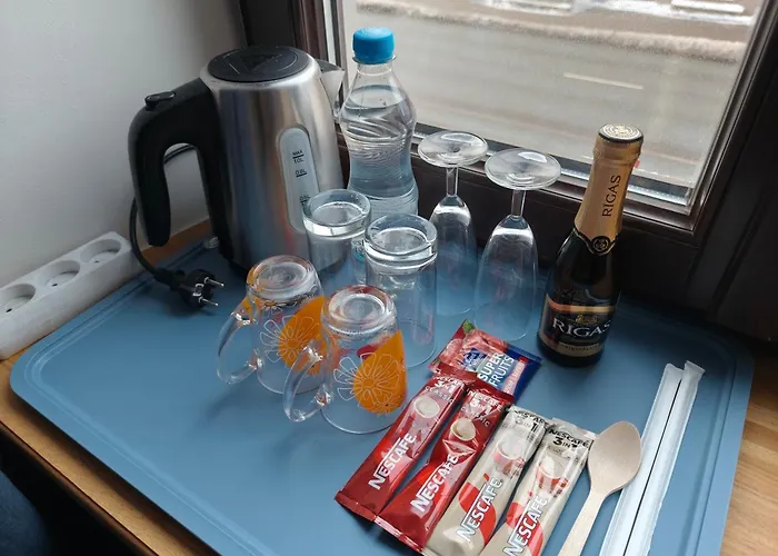 Lägenhetshotell Red Doors 23 Free Parking Riga